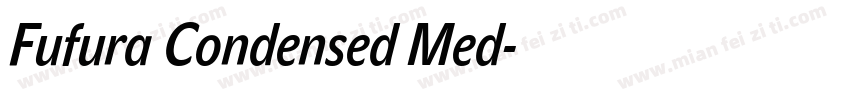 Fufura Condensed Med字体转换